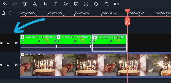 ループしたい素材はコピペして繋げるだけでOKです。
